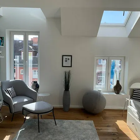 Apartment Penthouse Loft Style Rooftop Terrace Ecb View Frankfurt am Main
